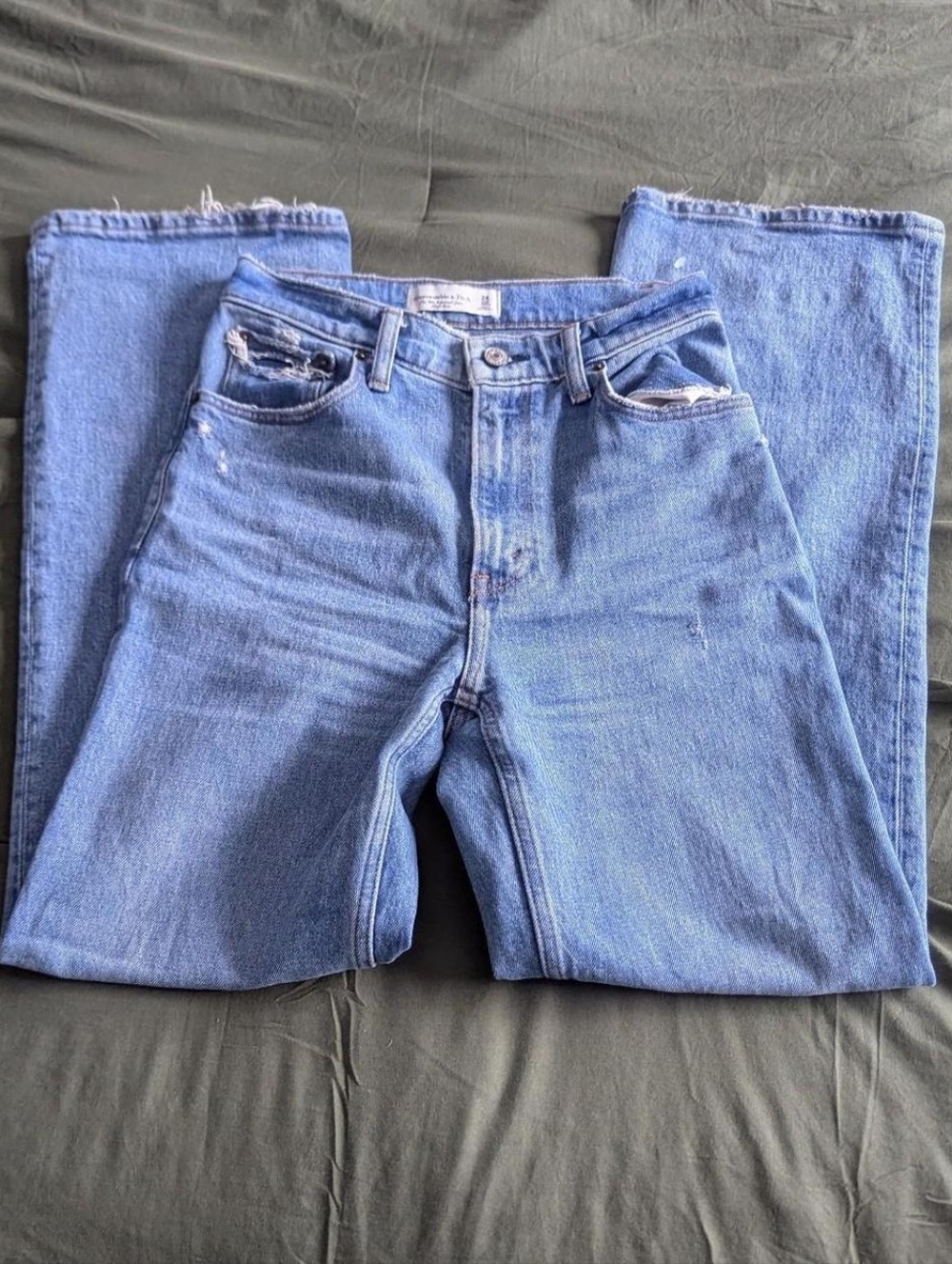 Abercrombie & Fitch Blue High Rise Jeans
